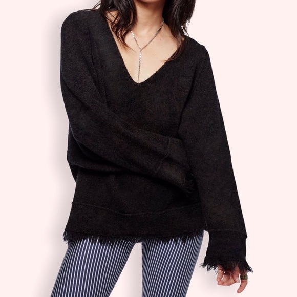 Free People Sweaters - Free people Irresistible Fringe Sweater Sizemedium